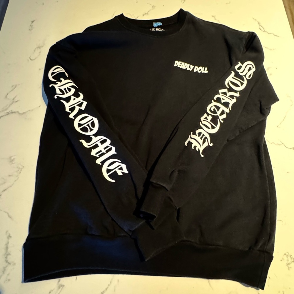 Chrome Hearts Deadly Doll Crew Neck Large